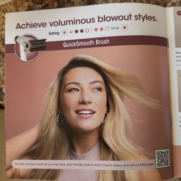 Shark Speedstyle QuickSmooth Brush attachment, New! Fits Shark SpeedStyle. - Picture 5 of 6